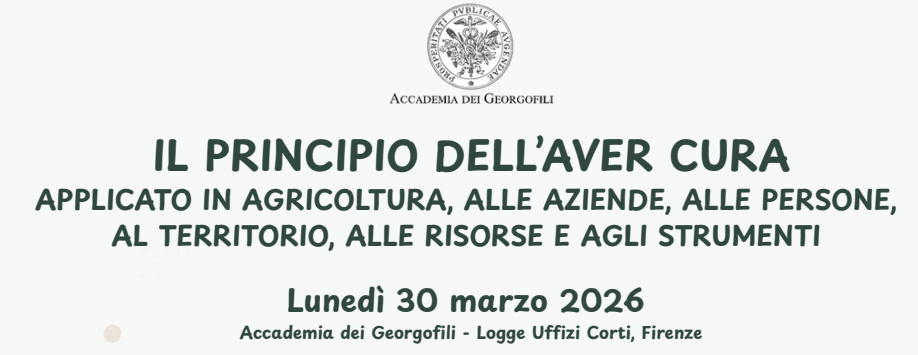 Il principio dell' "Aver cura" applicato in agricoltura, alle aziende, alle persone, al territorio, alle risorse e agli strumenti